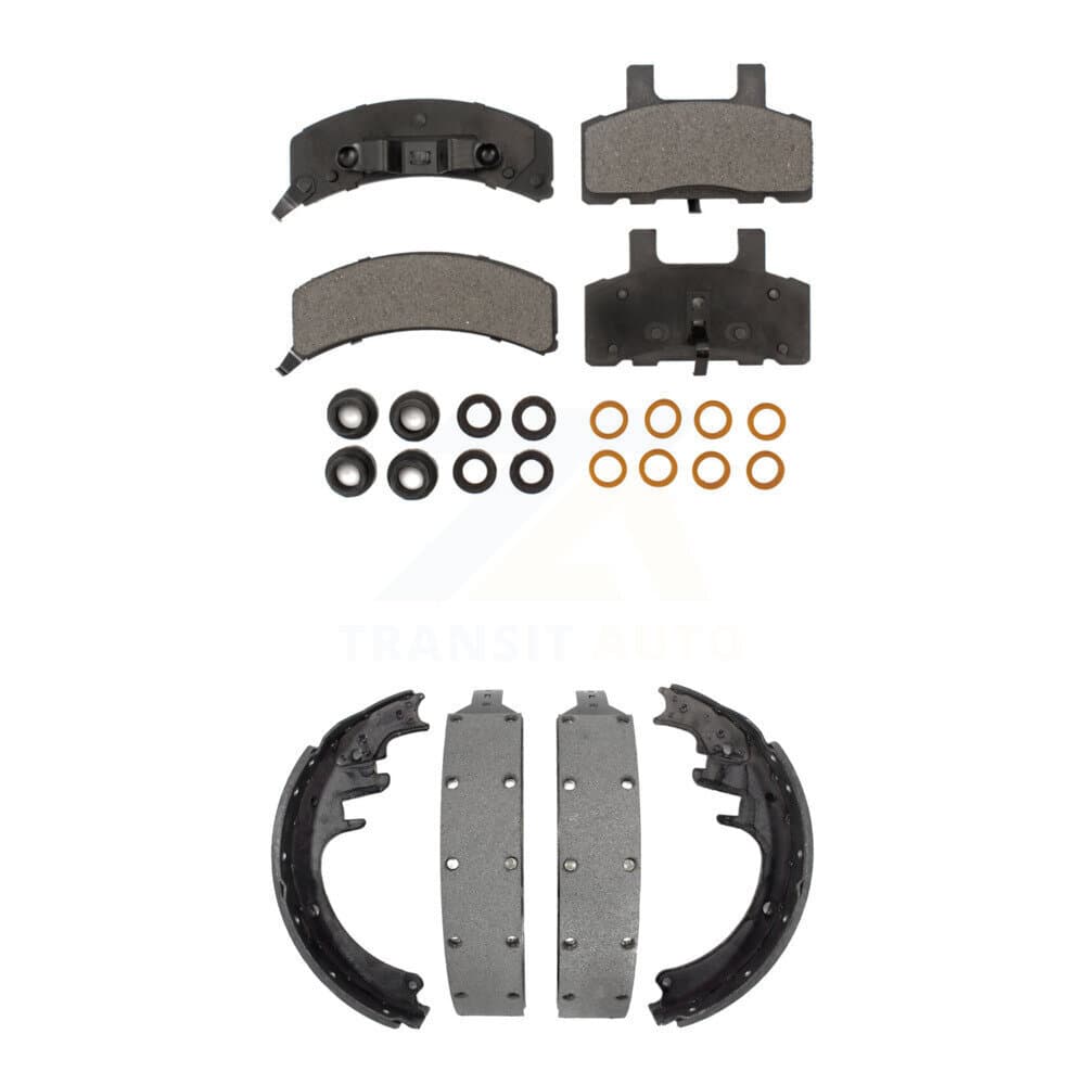 Transit Auto - KTN-100054 - Front and Rear Disc Brake Pad Kits image 1