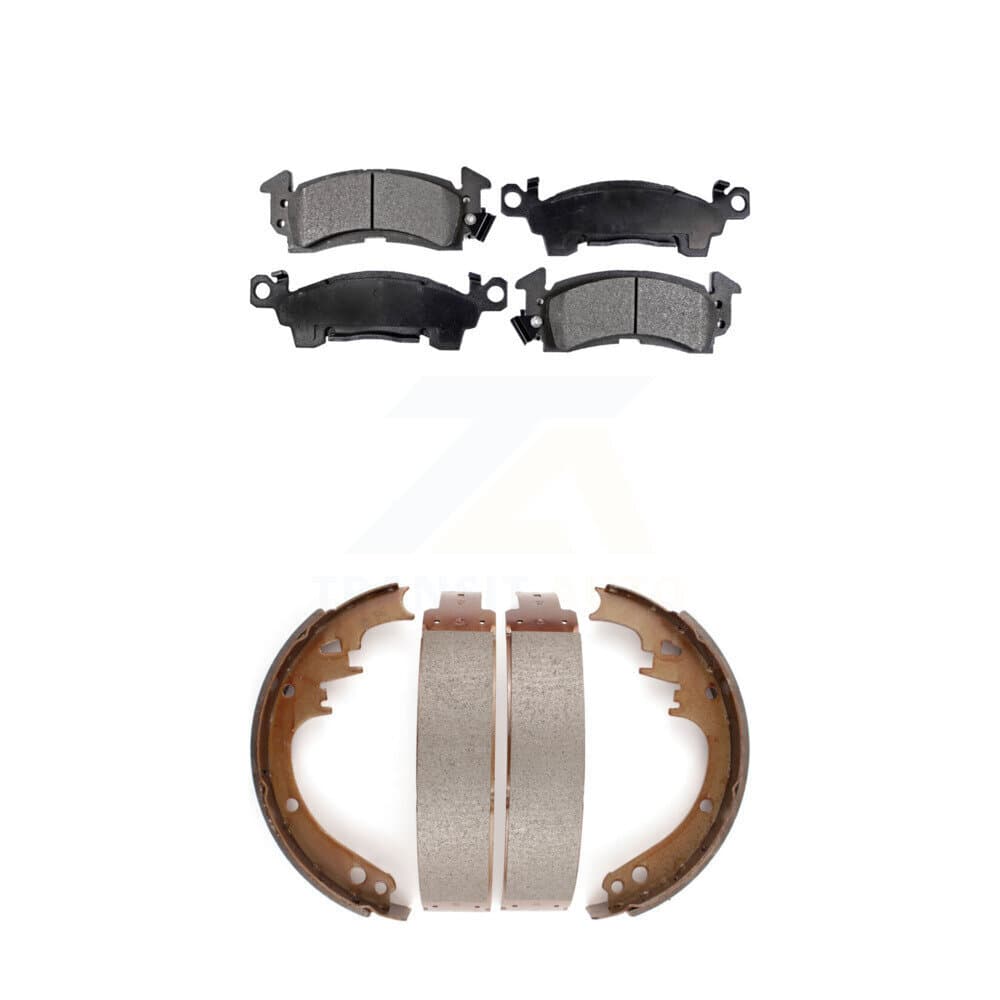 Transit Auto - KTN-100089 - Front and Rear Disc Brake Pad Kits image 1