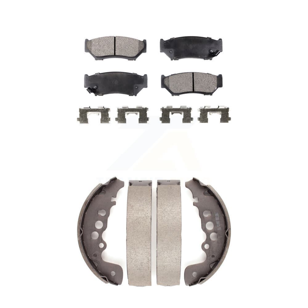 Transit Auto - KTN-100094 - Front and Rear Disc Brake Pad Kits image 1