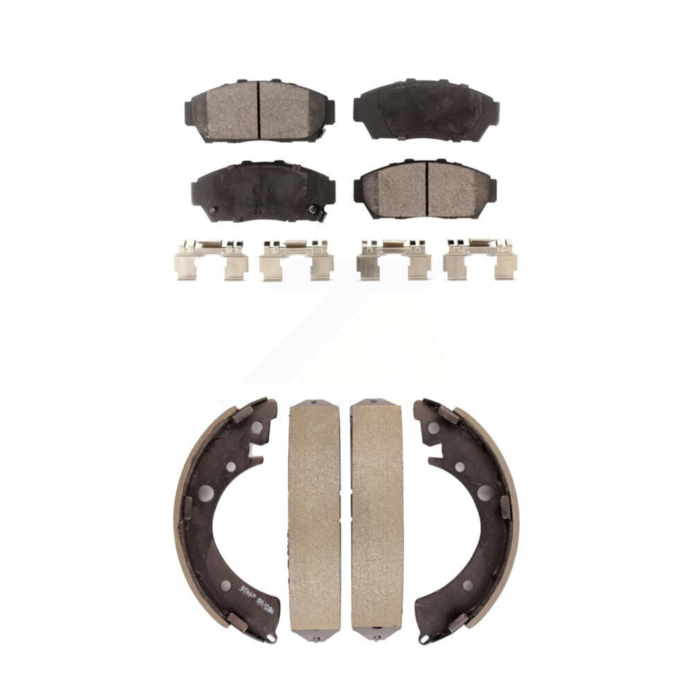 Transit Auto - KTN-100104 - Front and Rear Disc Brake Pad Kits image 1