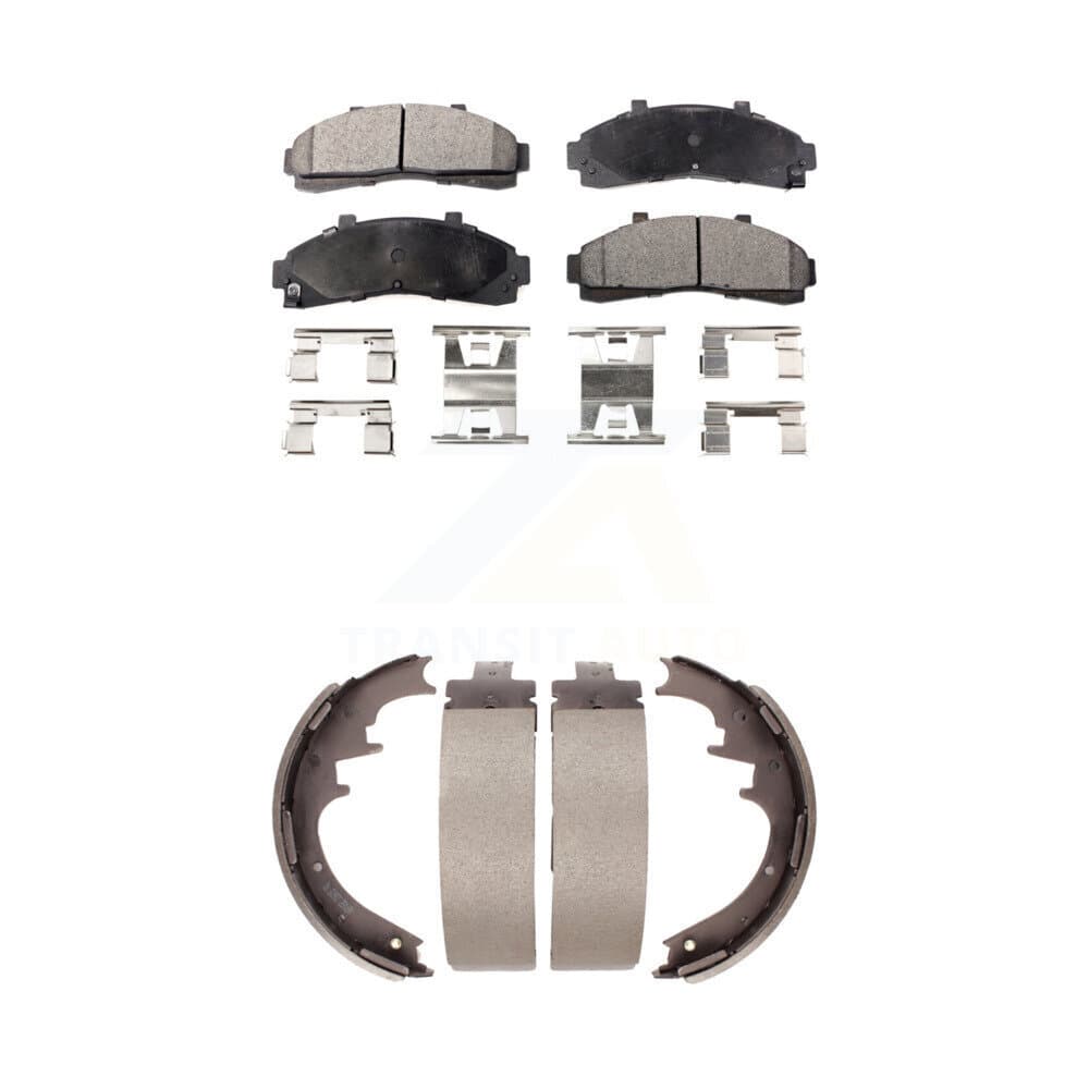 Transit Auto - KTN-100116 - Front and Rear Disc Brake Pad Kits image 1