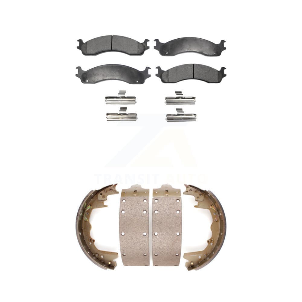Transit Auto - KTN-100120 - Front and Rear Disc Brake Pad Kits image 1