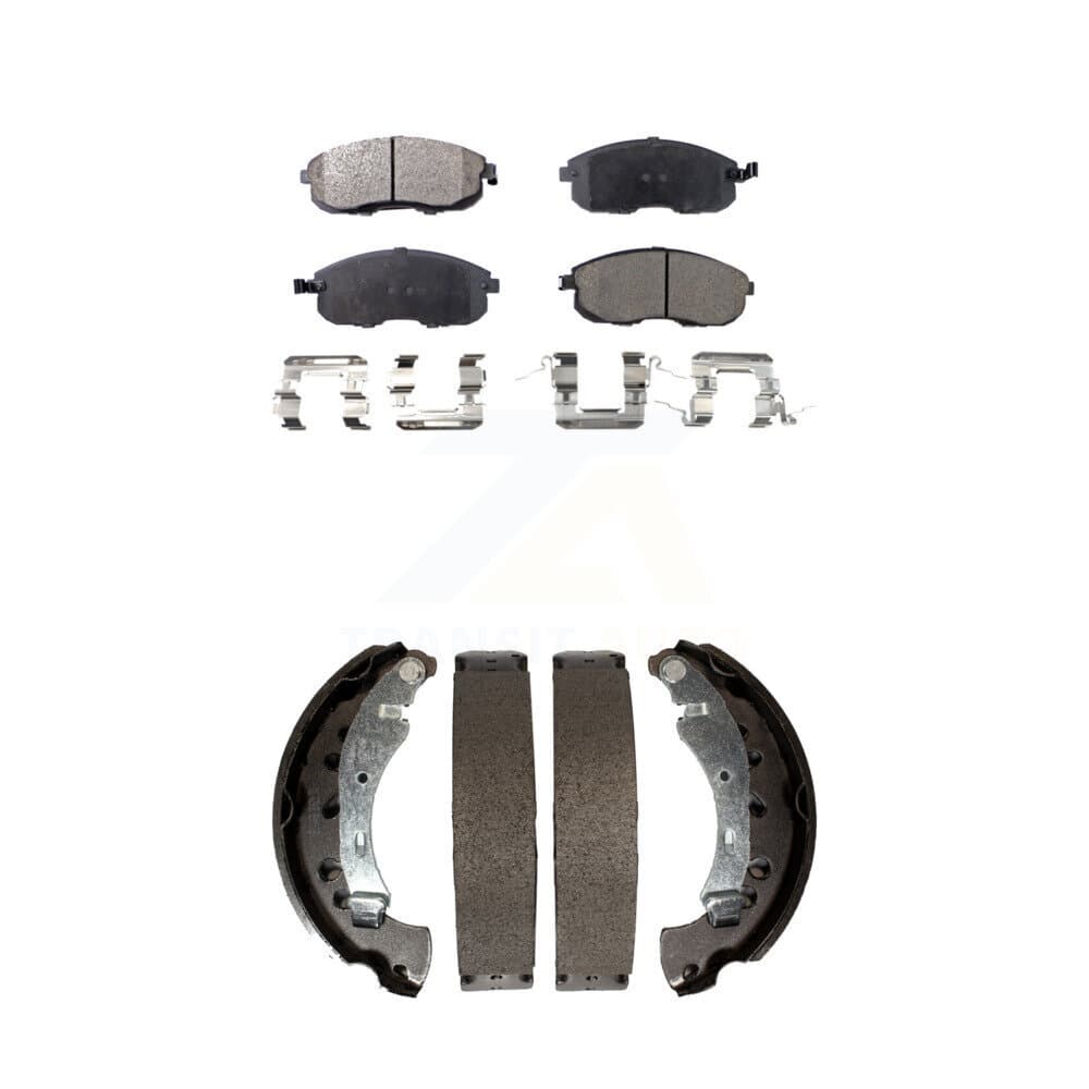 Transit Auto - KTN-100149 - Front and Rear Disc Brake Pad Kits image 1