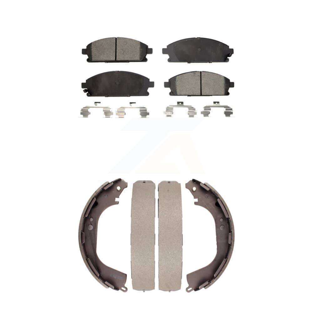 Transit Auto - KTN-100171 - Front and Rear Disc Brake Pad Kits image 1