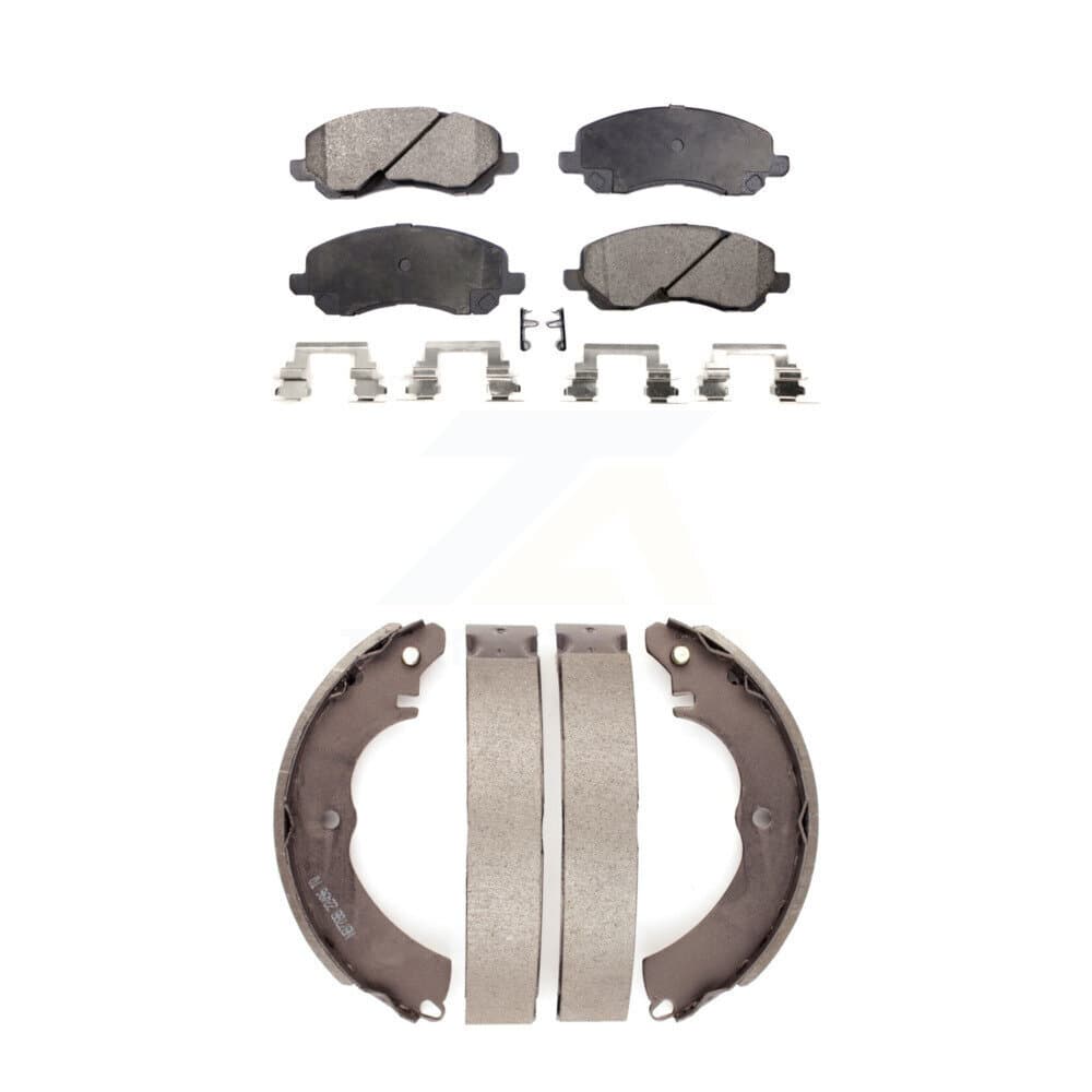 Transit Auto - KTN-100183 - Front and Rear Disc Brake Pad Kits image 1