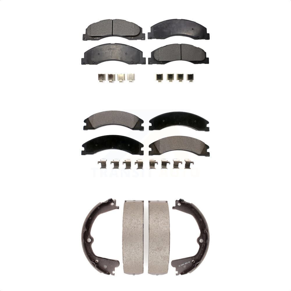 Transit Auto - KTN-100523 - Front and Rear Disc Brake Pad Kits image 1