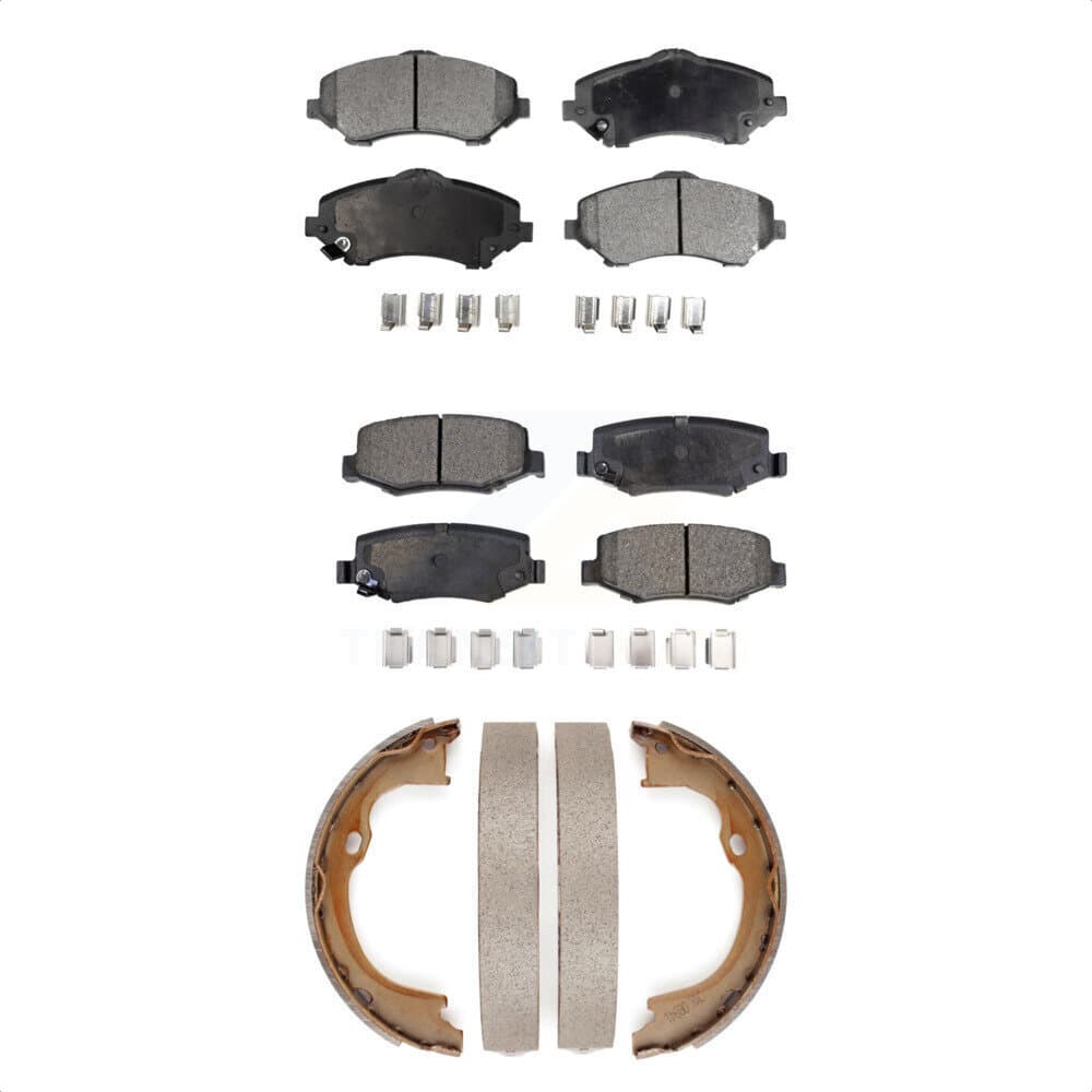 Transit Auto - KTN-100599 - Front and Rear Disc Brake Pad Kits image 1