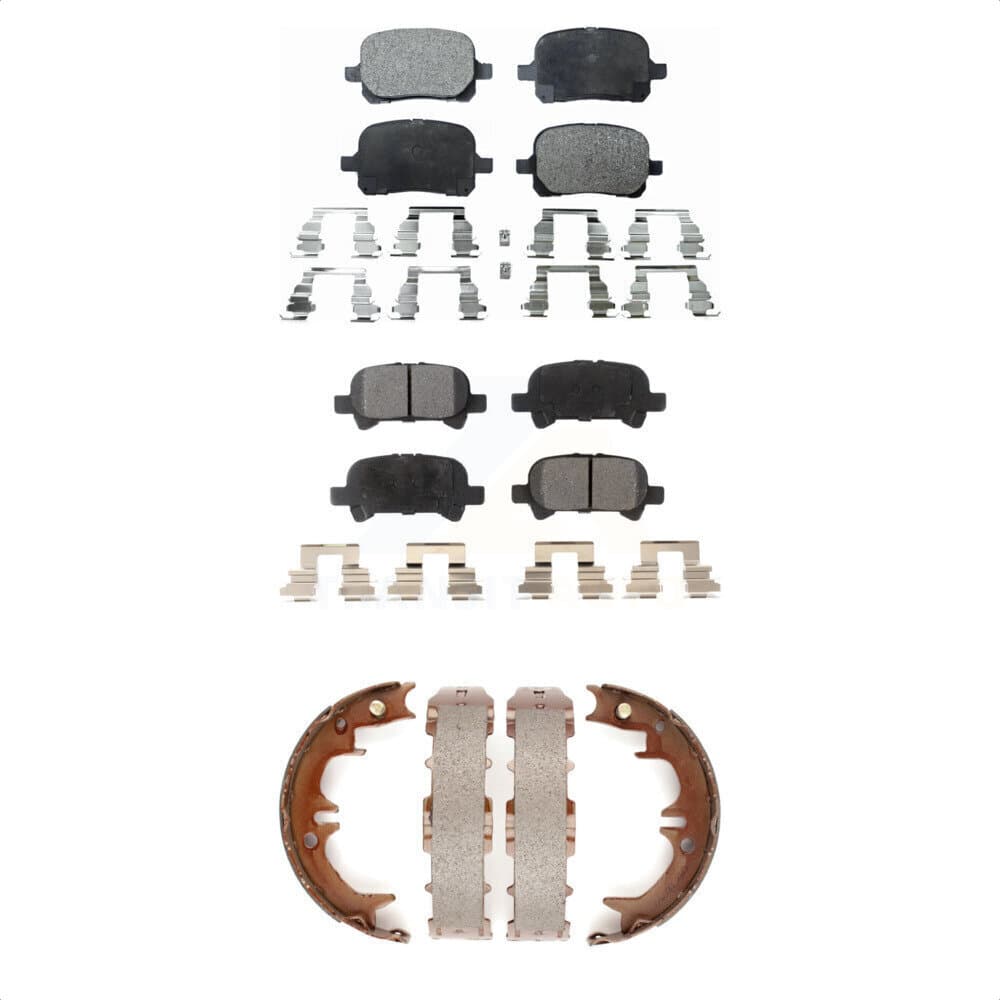 Transit Auto - KTN-100608 - Front and Rear Disc Brake Pad Kits image 1