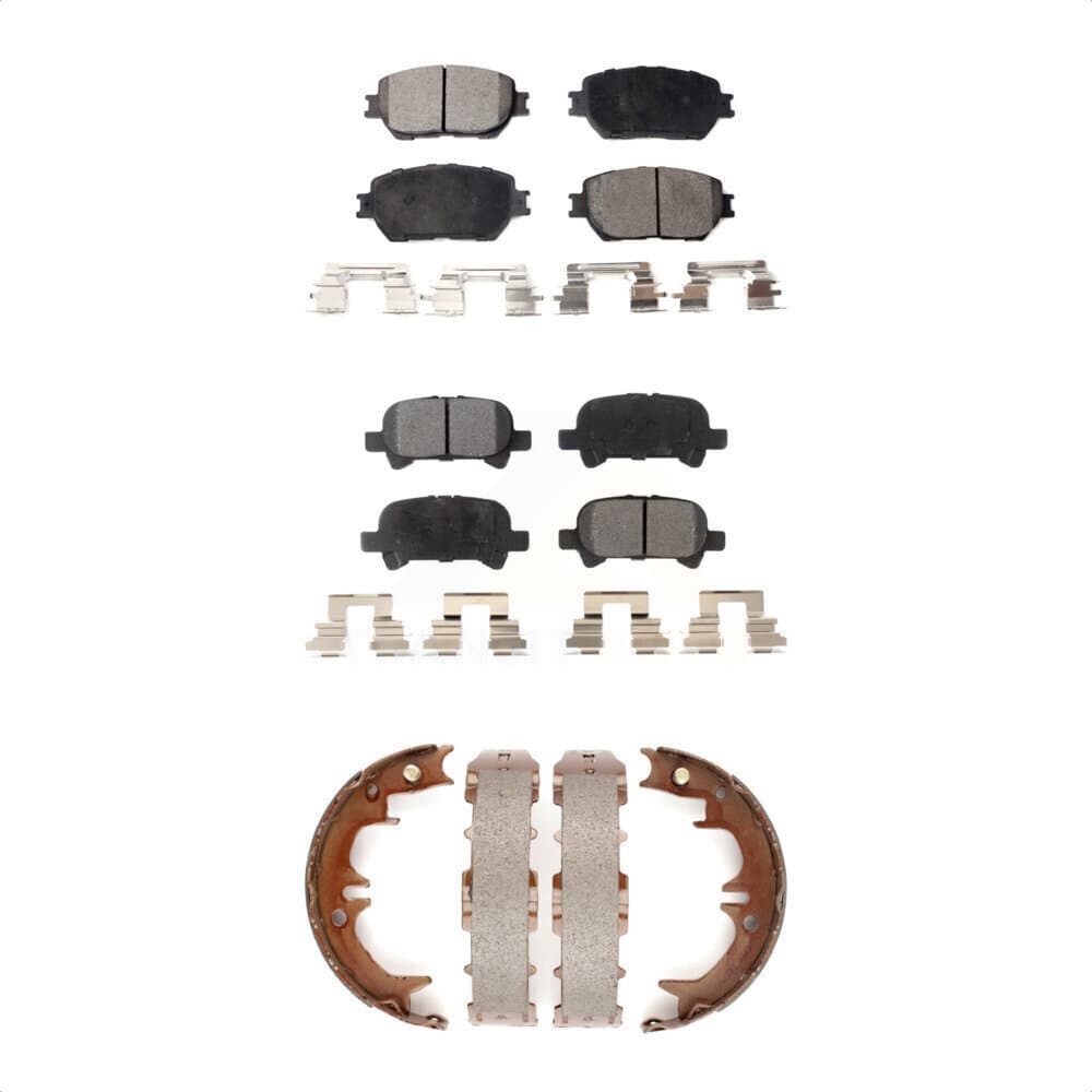 Transit Auto - KTN-100645 - Front and Rear Disc Brake Pad Kits image 1
