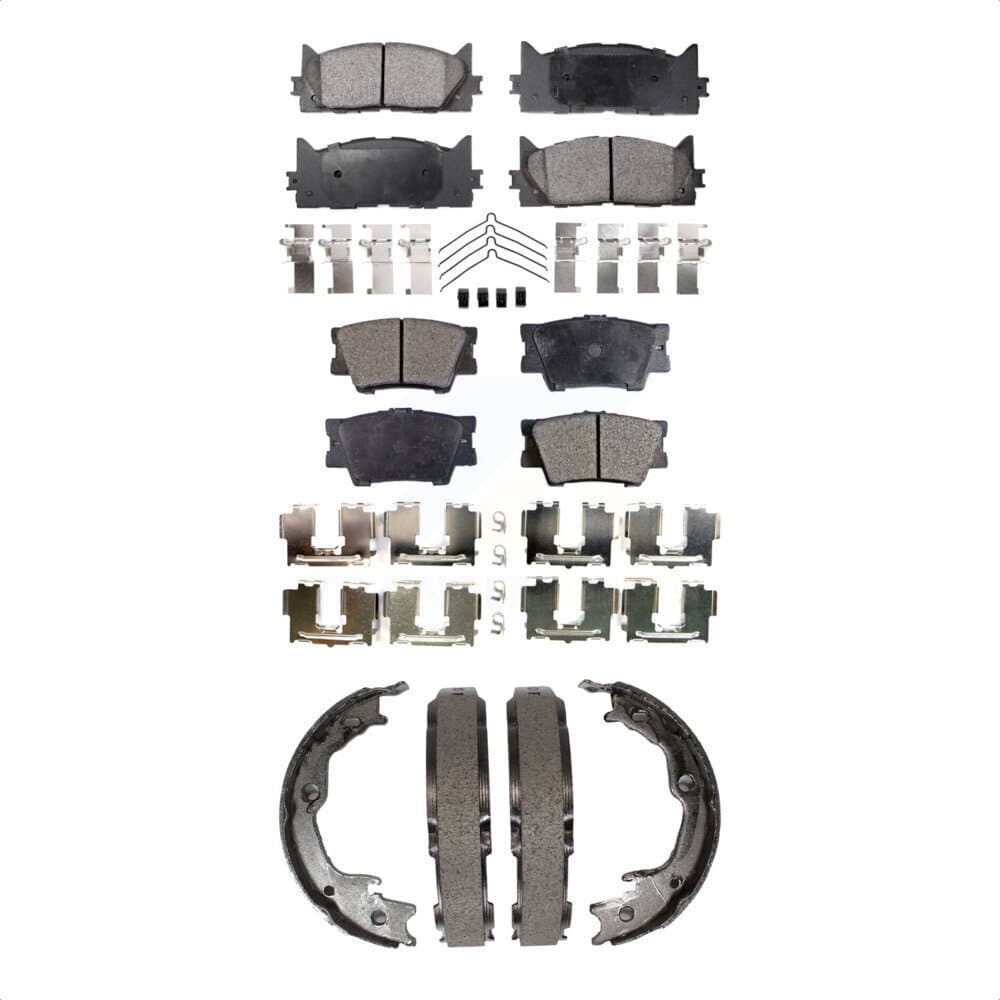 Transit Auto - KTN-100654 - Front and Rear Disc Brake Pad Kits image 1