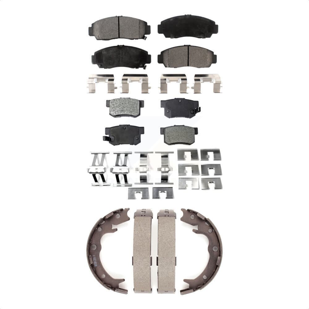 Transit Auto - KTN-100678 - Front and Rear Disc Brake Pad Kits image 1