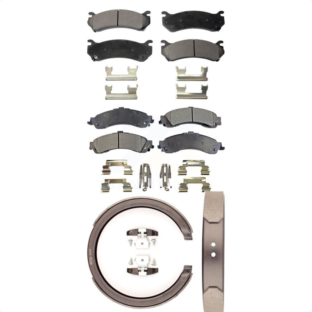 Transit Auto - KTN-100714 - Front and Rear Disc Brake Pad Kits image 1