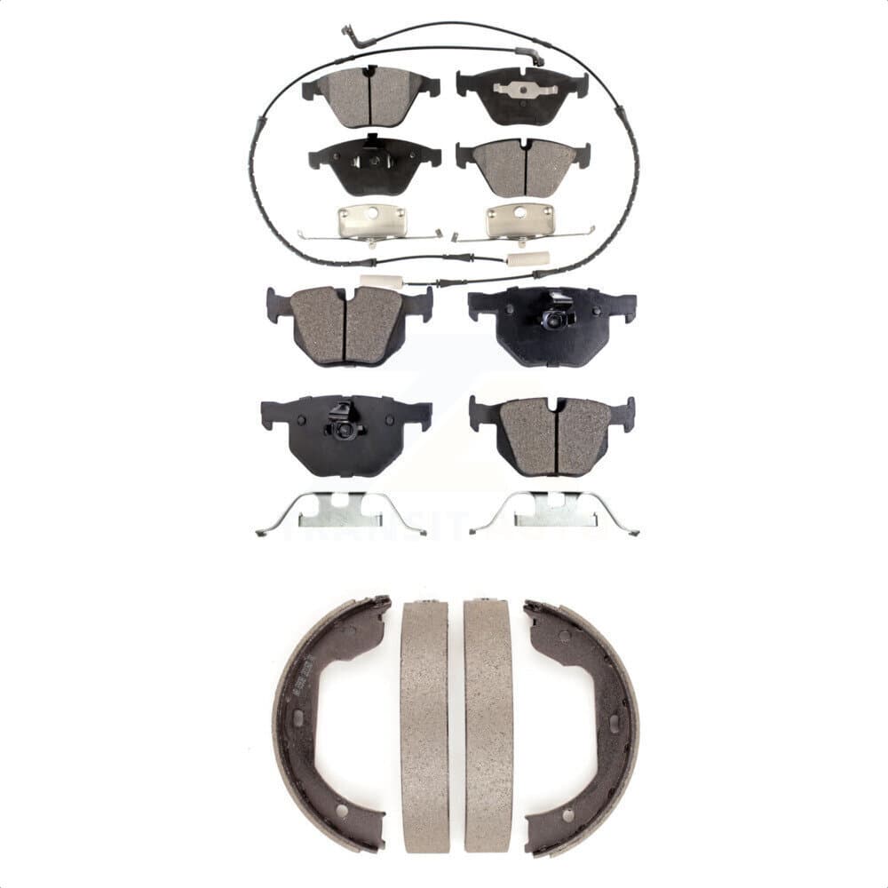 Transit Auto - KTN-100728 - Front and Rear Disc Brake Pad Kits image 1