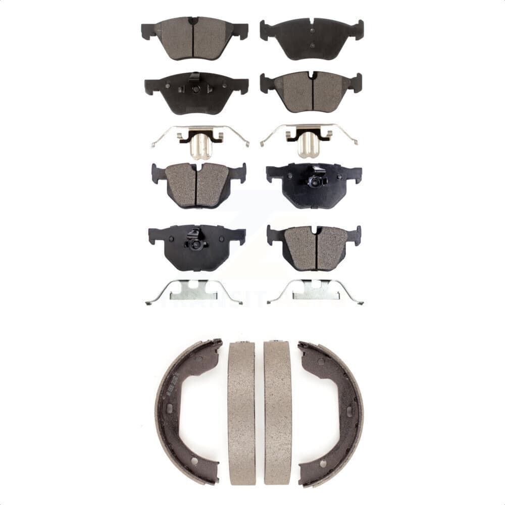 Transit Auto - KTN-100729 - Front and Rear Disc Brake Pad Kits image 1