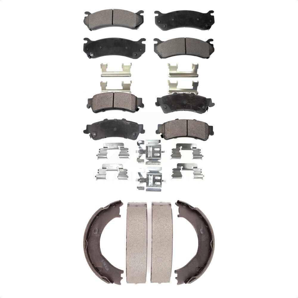 Transit Auto - KTN-100737 - Front and Rear Disc Brake Pad Kits image 1