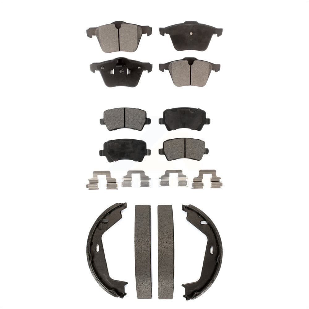 Transit Auto - KTN-100771 - Front and Rear Disc Brake Pad Kits image 1