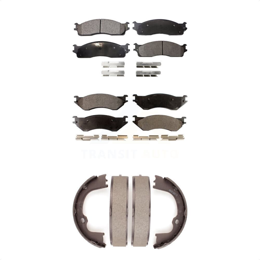 Transit Auto - KTN-100792 - Front and Rear Disc Brake Pad Kits image 1