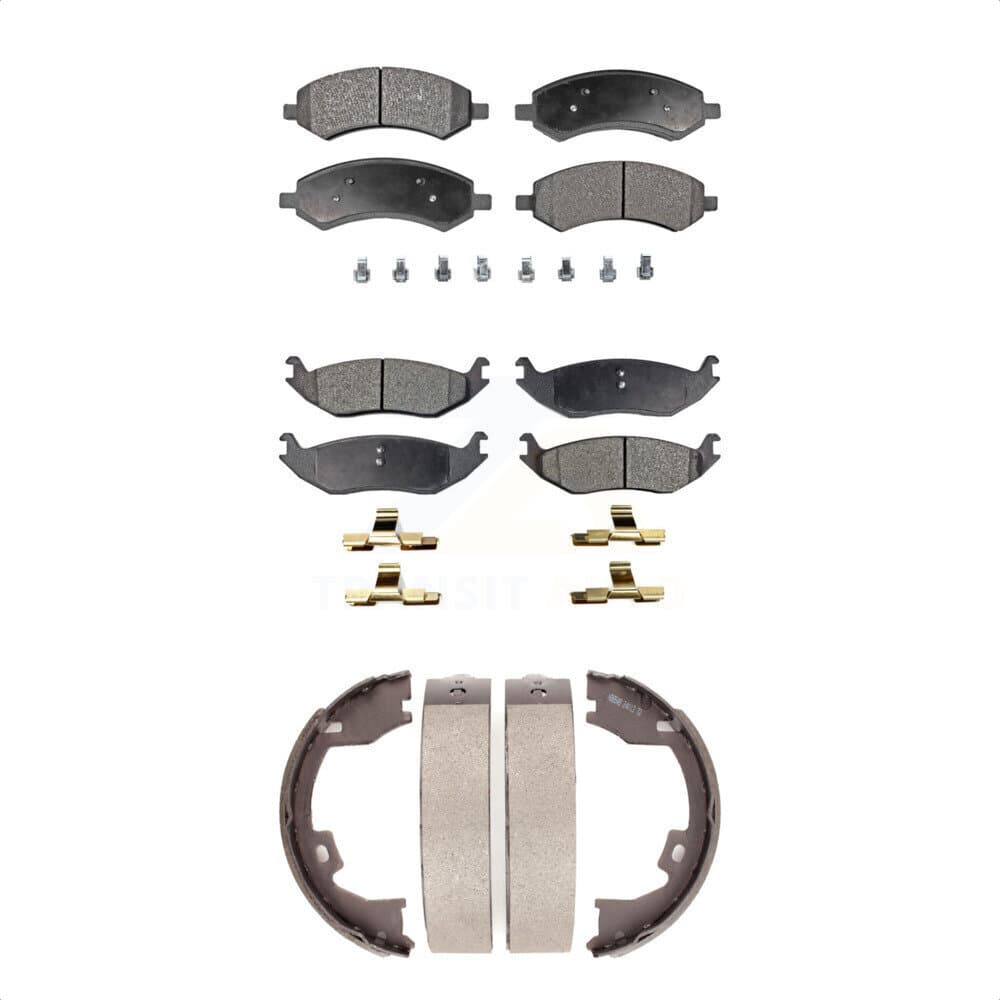 Transit Auto - KTN-100793 - Front and Rear Disc Brake Pad Kits image 1