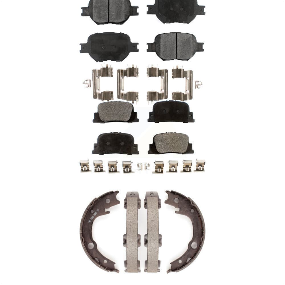 Transit Auto - KTN-100811 - Front and Rear Disc Brake Pad Kits image 1
