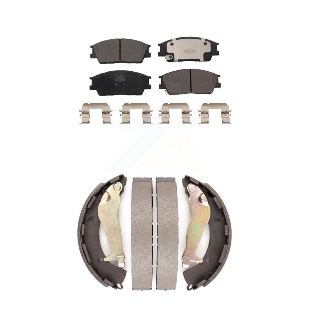 Transit Auto - KTN-100897 - Front and Rear Disc Brake Pad Kits image 1