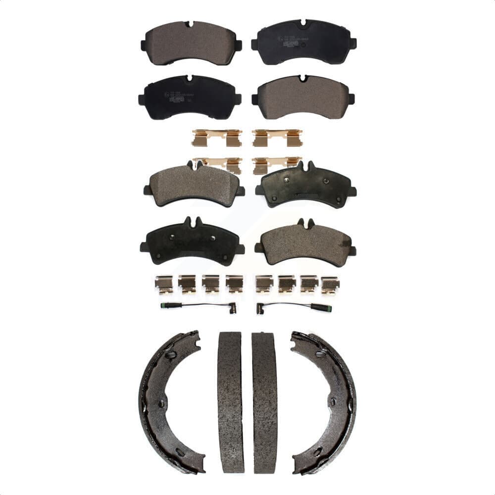 Transit Auto - KTN-100916 - Front and Rear Disc Brake Pad Kits image 1
