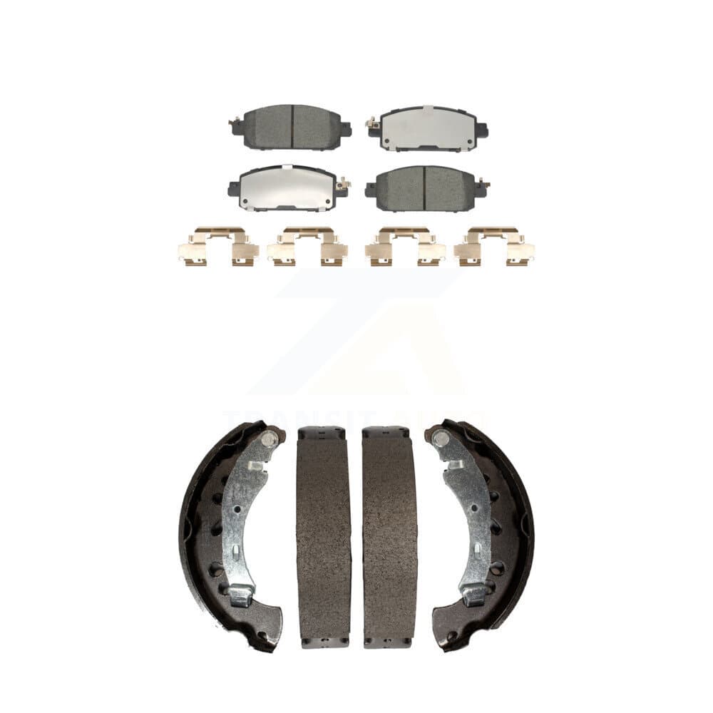 Transit Auto - KTN-100924 - Front and Rear Disc Brake Pad Kits image 1