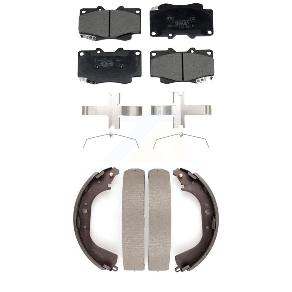 Transit Auto - KTN-100927 - Front and Rear Disc Brake Pad Kits image 1
