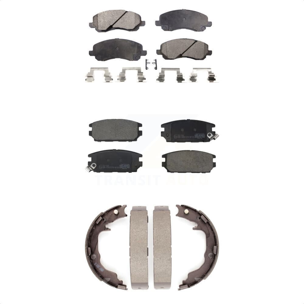 Transit Auto - KTN-100933 - Front and Rear Disc Brake Pad Kits image 1