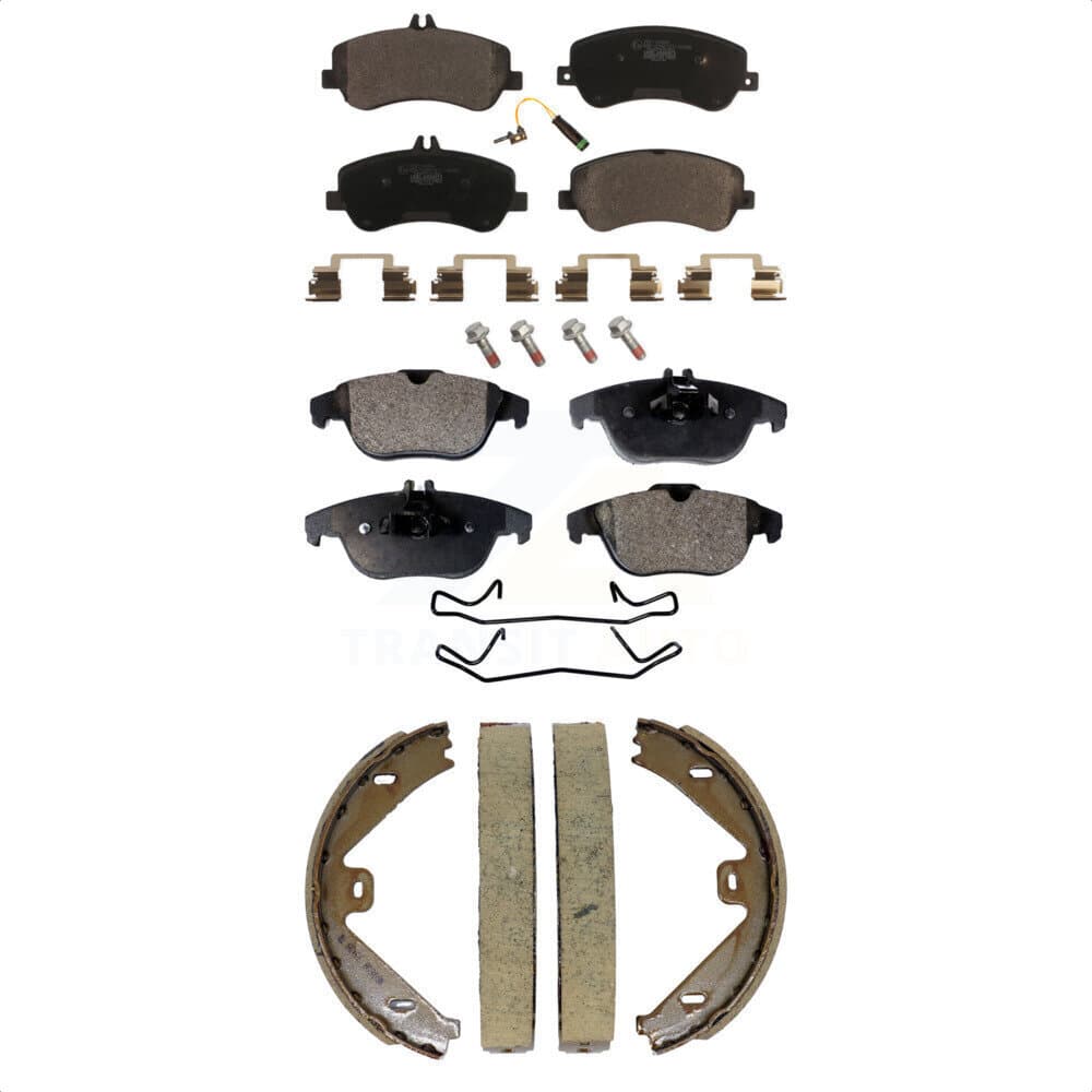 Transit Auto - KTN-101009 - Front and Rear Disc Brake Pad Kits image 1