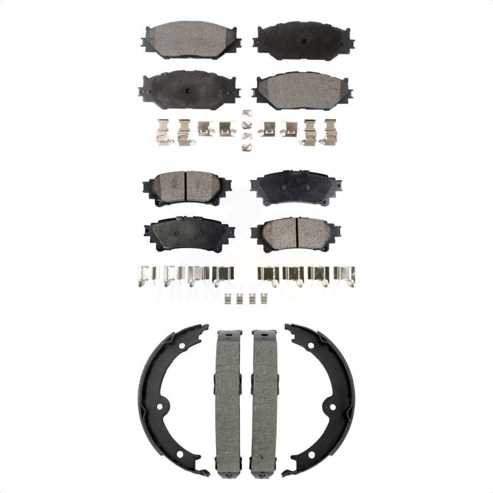 Transit Auto - KTN-101014 - Front and Rear Disc Brake Pad Kits image 1