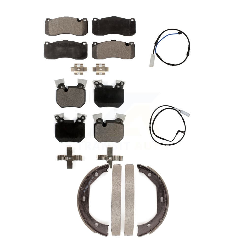 TEC - KTW-100724 - Front and Rear Disc Brake Pad Kits image 1