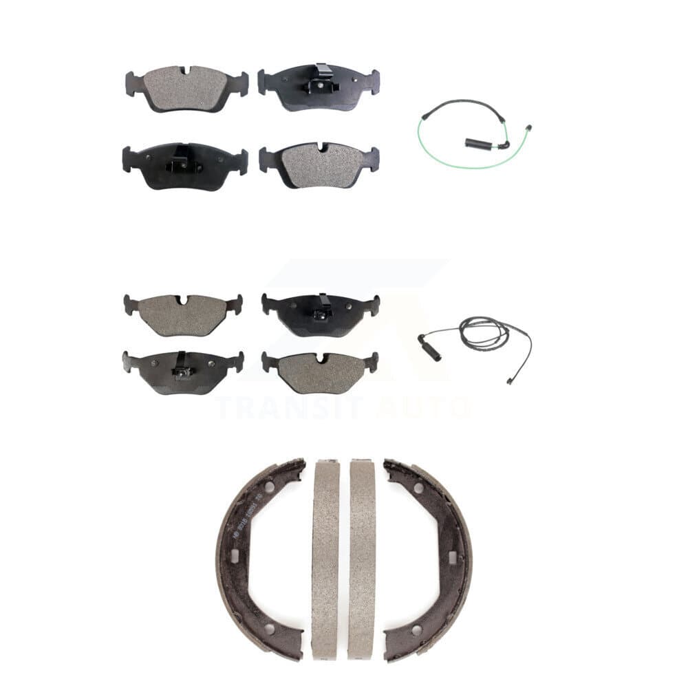 TEC - KTW-100736 - Front and Rear Disc Brake Pad Kits image 1
