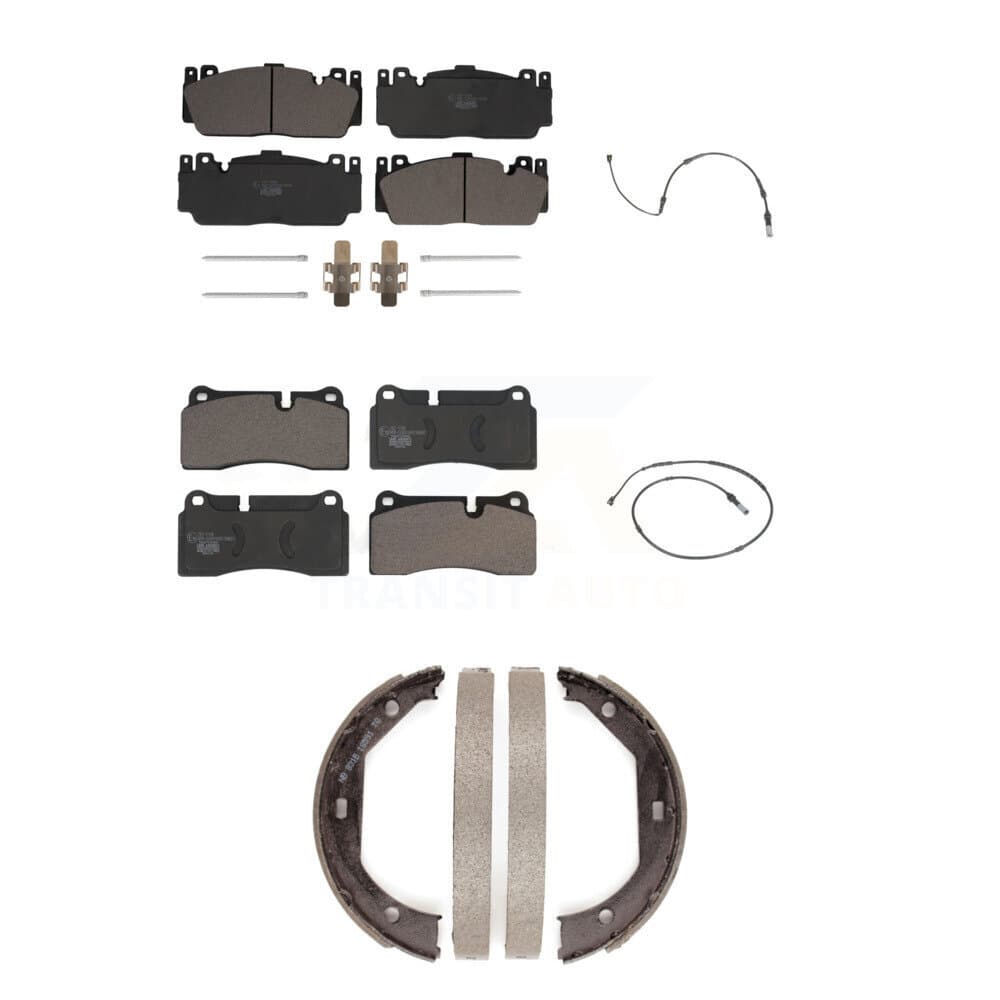 TEC - KTW-100752 - Front and Rear Disc Brake Pad Kits image 1