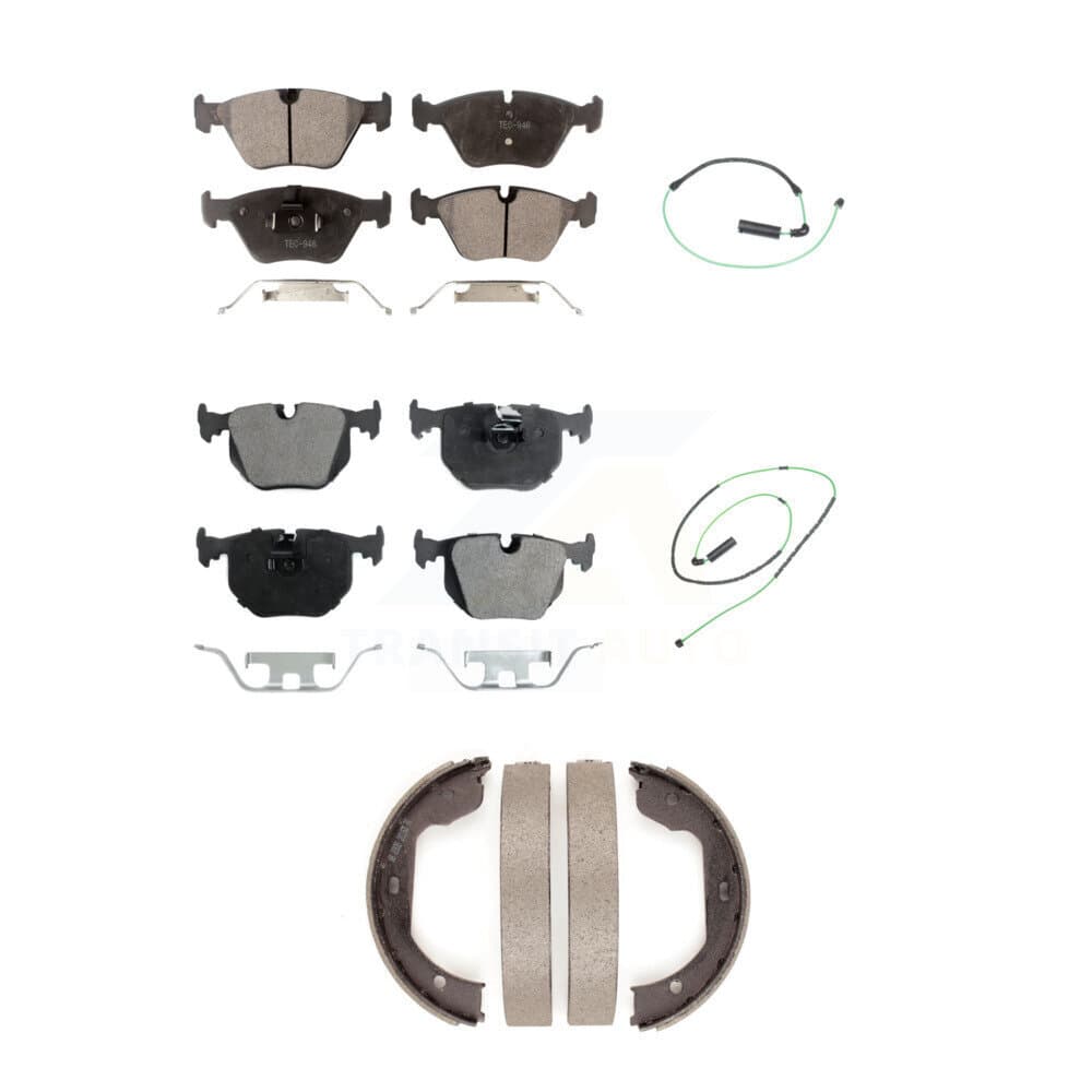TEC - KTW-100762 - Front and Rear Disc Brake Pad Kits image 1