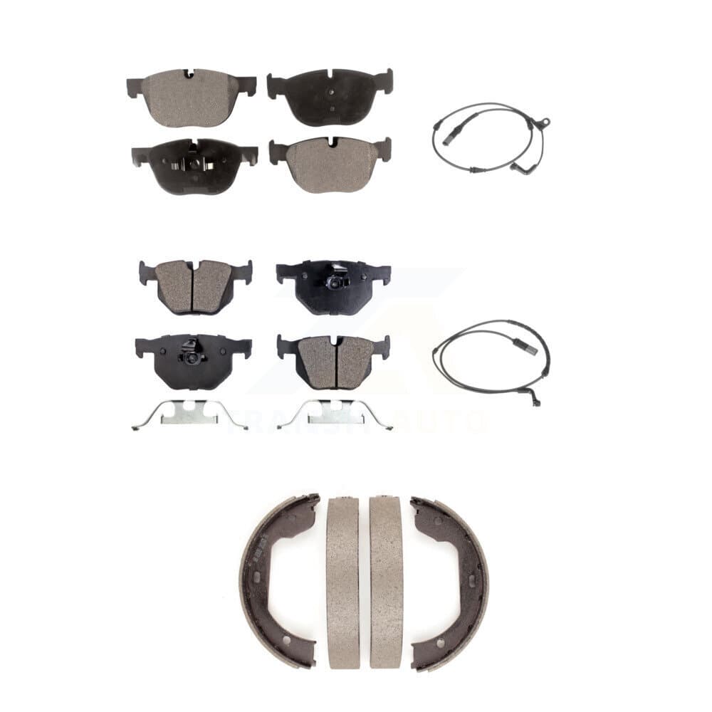 TEC - KTW-100778 - Front and Rear Disc Brake Pad Kits image 1