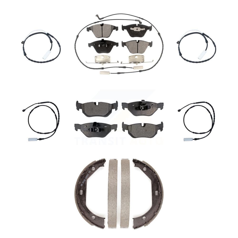 TEC - KTW-100791 - Front and Rear Disc Brake Pad Kits image 1
