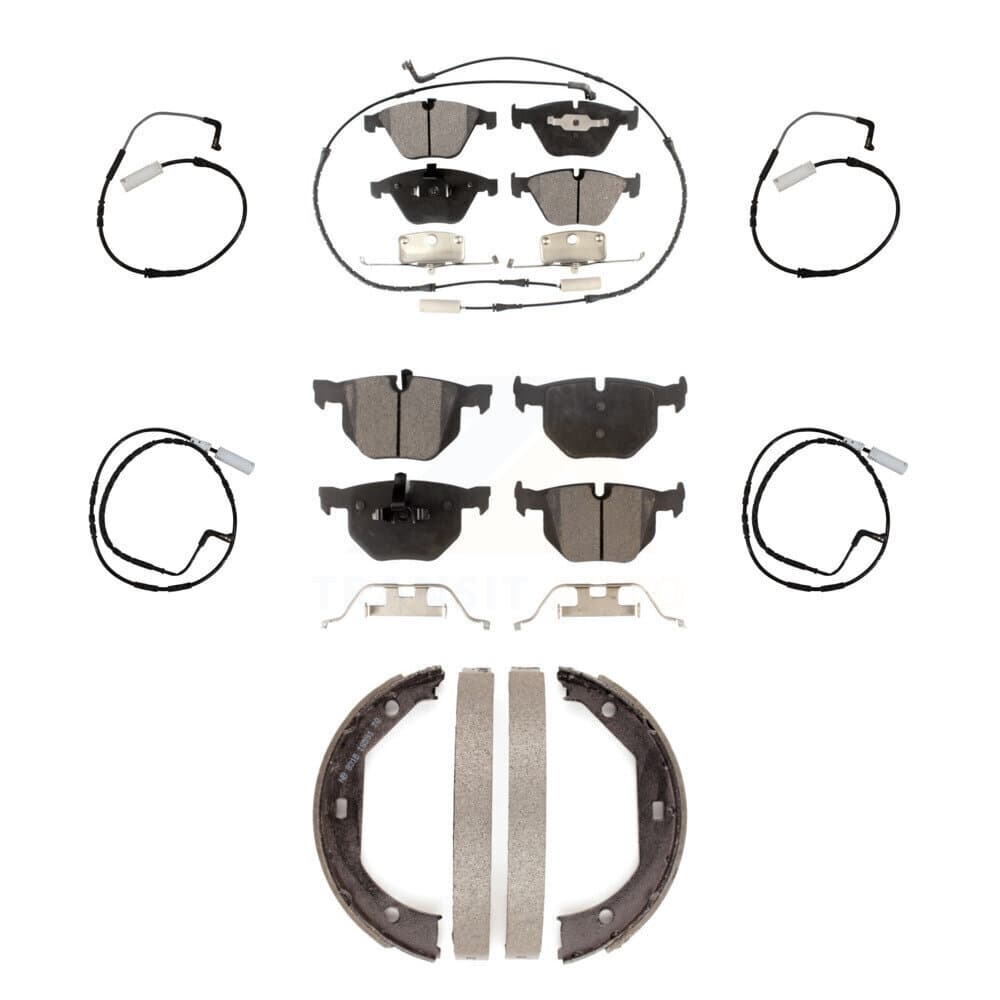 TEC - KTW-100822 - Front and Rear Disc Brake Pad Kits image 1