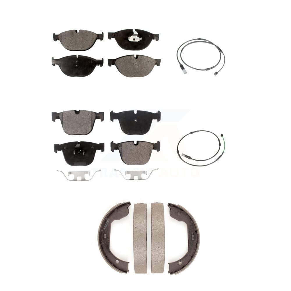 TEC - KTW-101438 - Front and Rear Disc Brake Pad Kits image 1