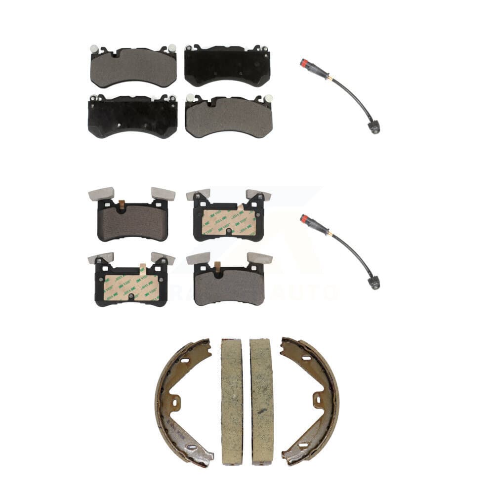 TEC - KTW-101789 - Front and Rear Disc Brake Pad Kits image 1