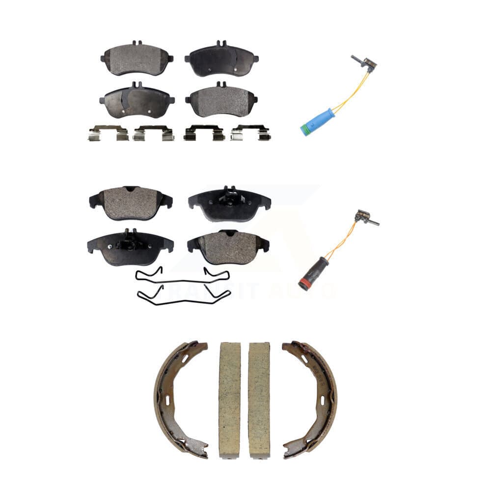 TEC - KTW-101794 - Front and Rear Disc Brake Pad Kits image 1