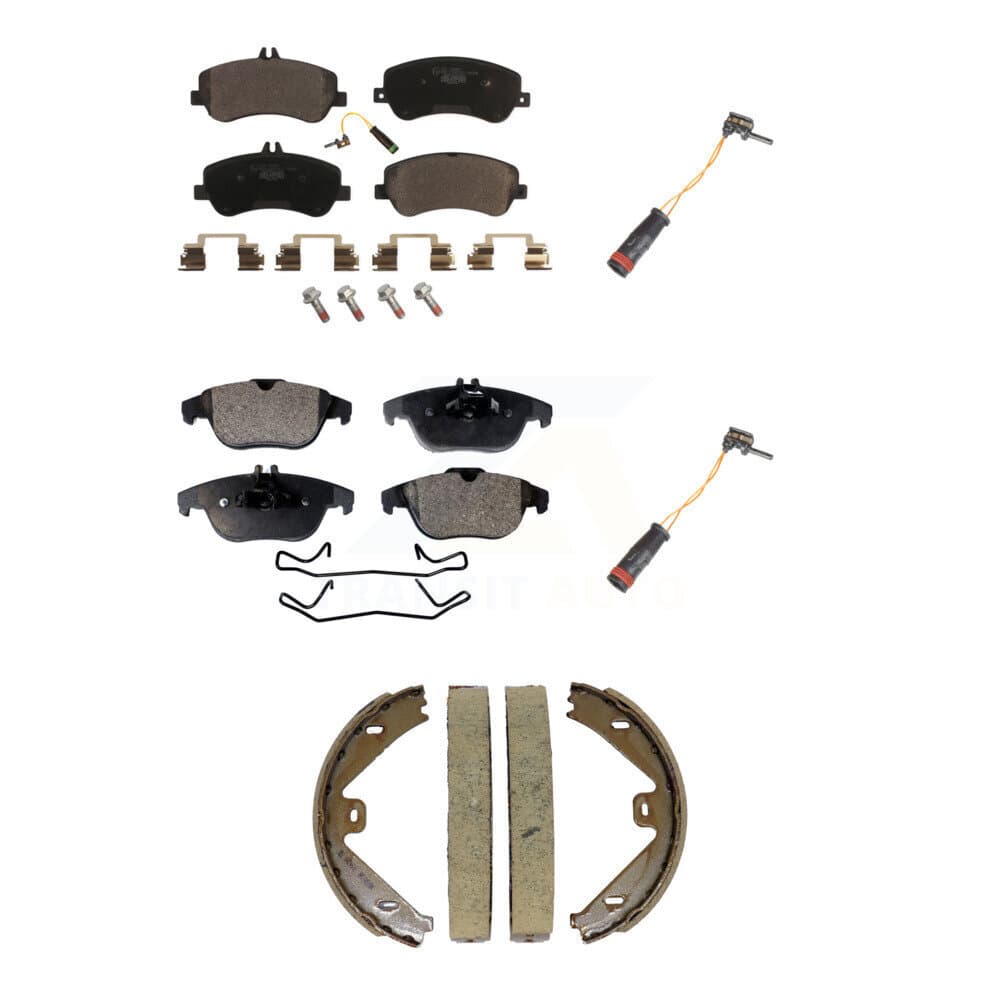 TEC - KTW-101795 - Front and Rear Disc Brake Pad Kits image 1