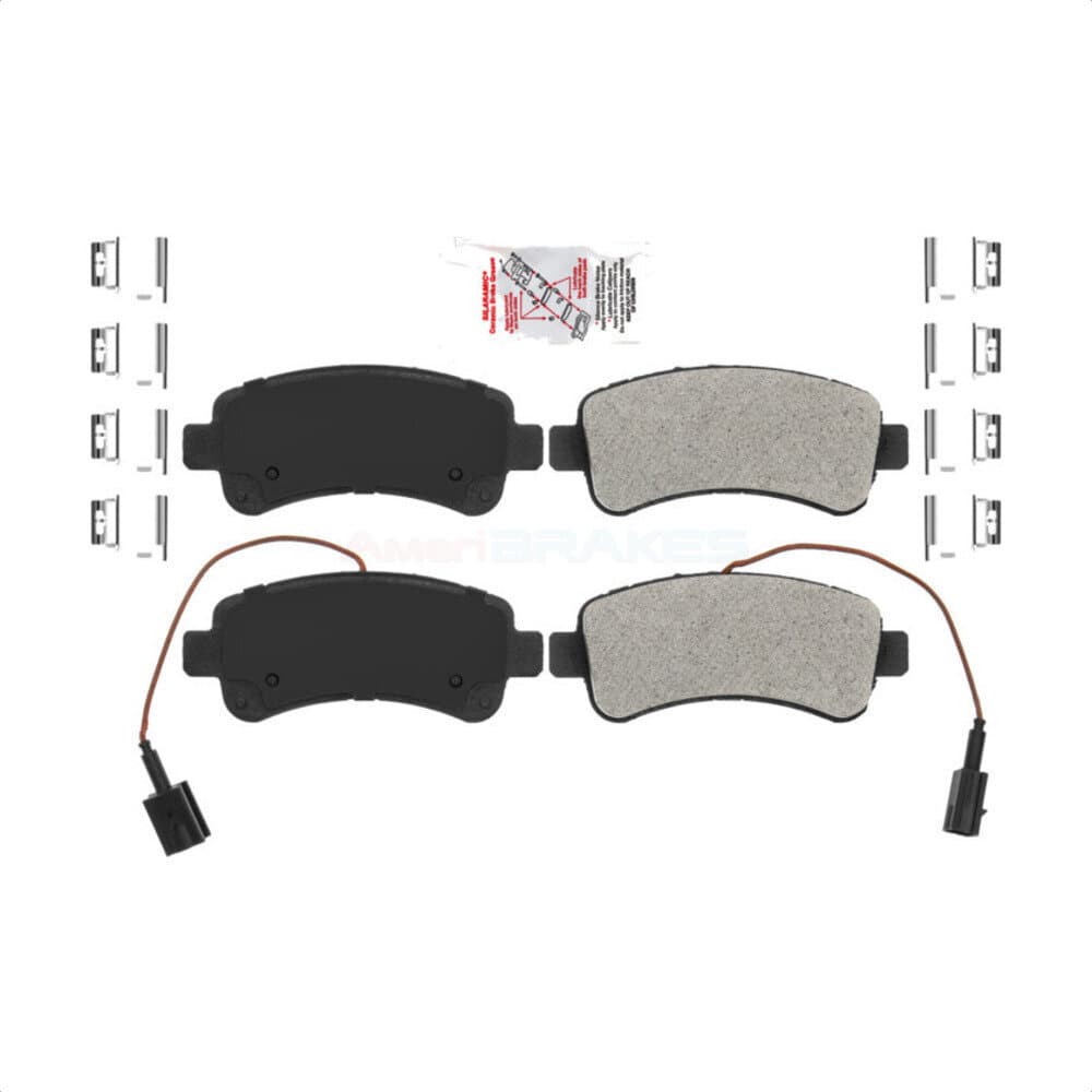 AmeriBRAKES - NWF-ASD1746 - Rear Disc Brake Pad image 1