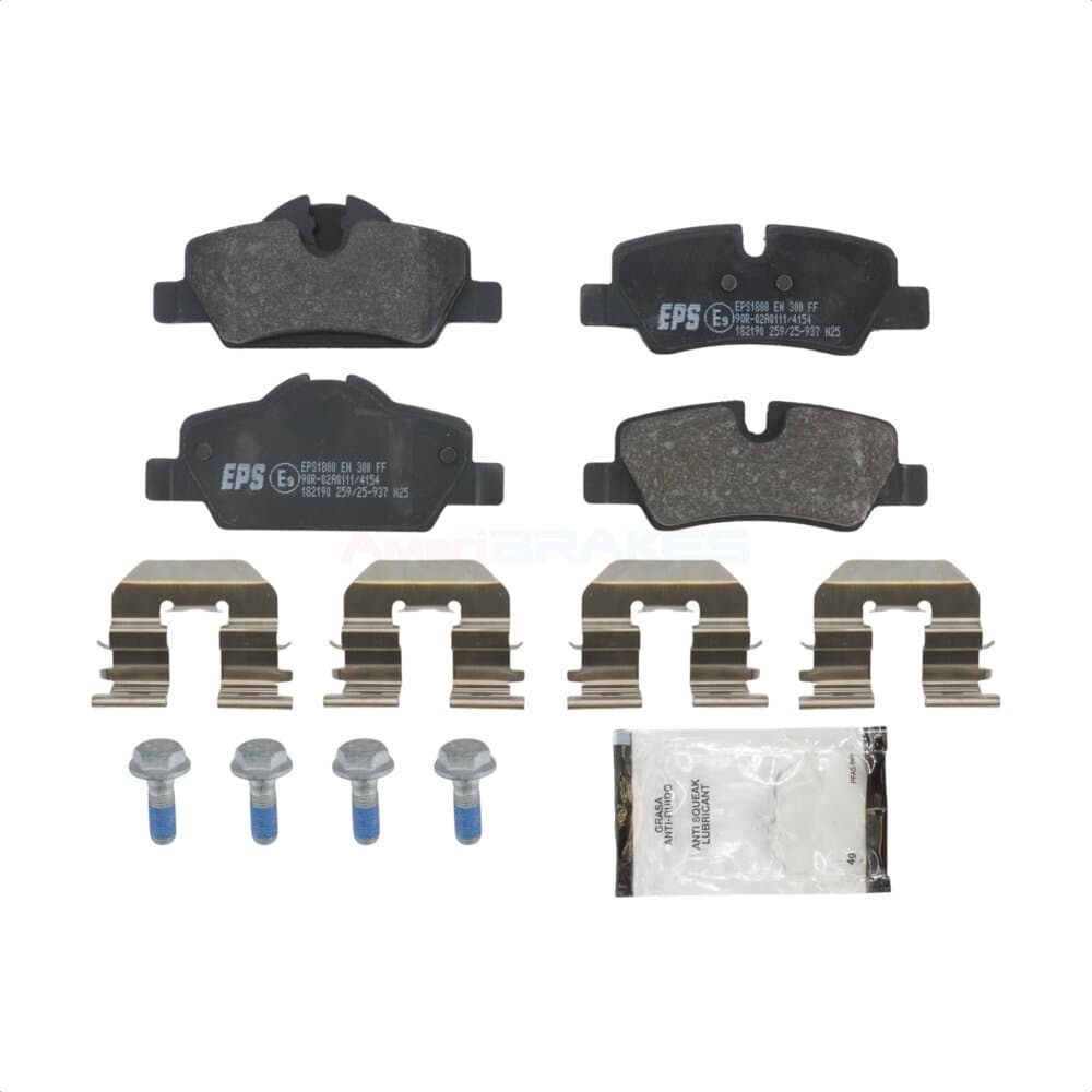 AmeriBRAKES - NWF-EPS1800 - Rear Disc Brake Pad image 1