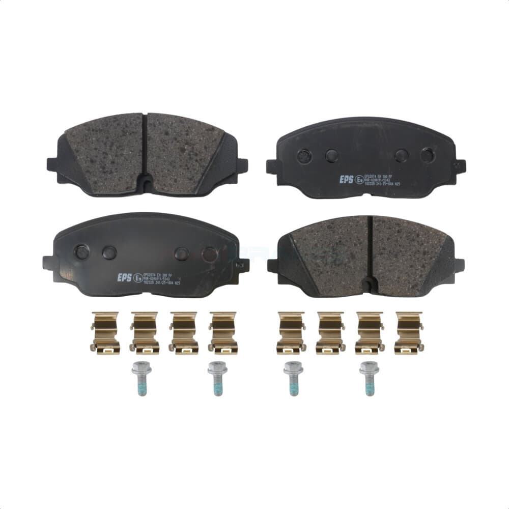 AmeriBRAKES - NWF-EPS2074 - Front Disc Brake Pad image 1