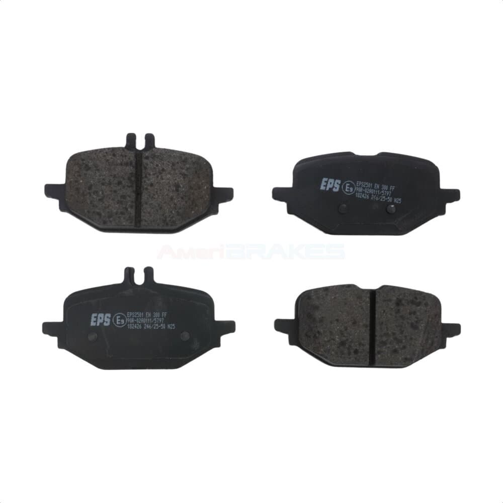 AmeriBRAKES - NWF-EPS2501 - Rear Disc Brake Pad image 1