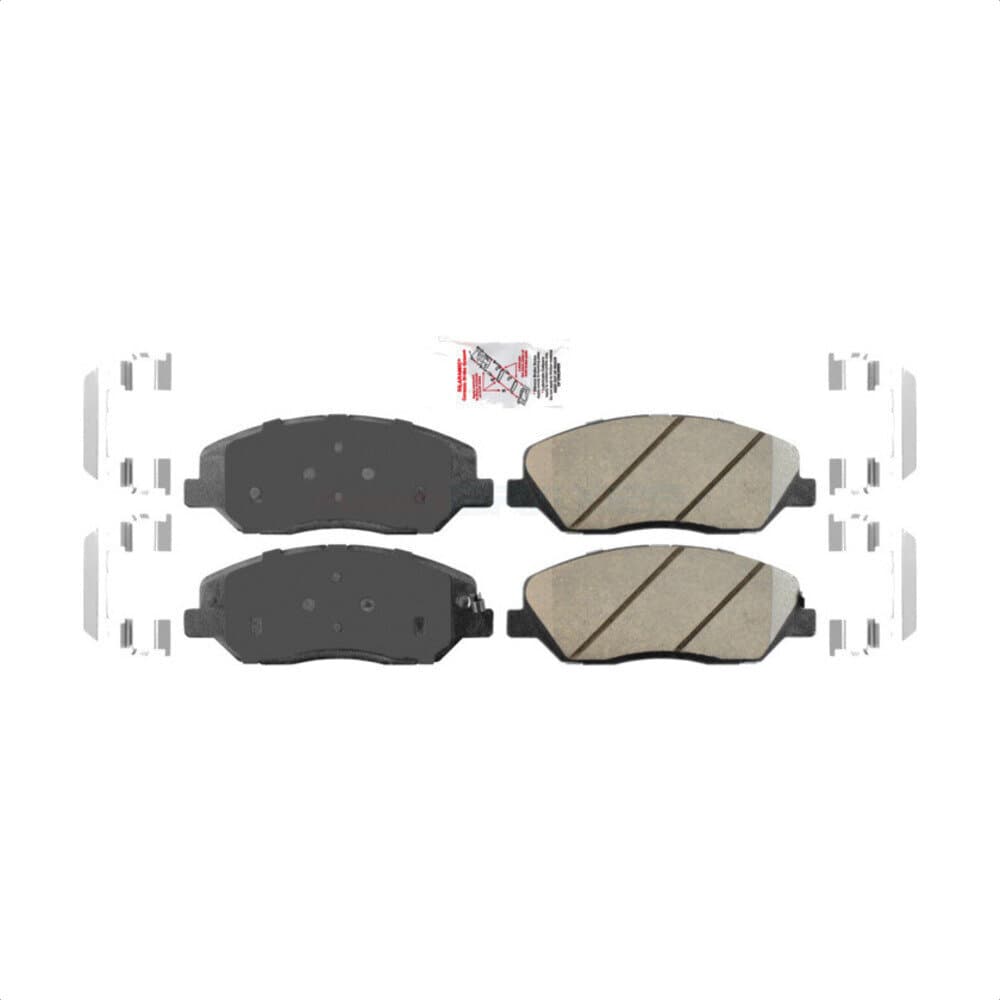AmeriBRAKES - NWF-PRC1202 - Front Disc Brake Pad image 1