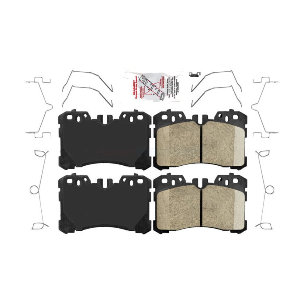 AmeriBRAKES - NWF-PRC1282 - Front Disc Brake Pad image 1
