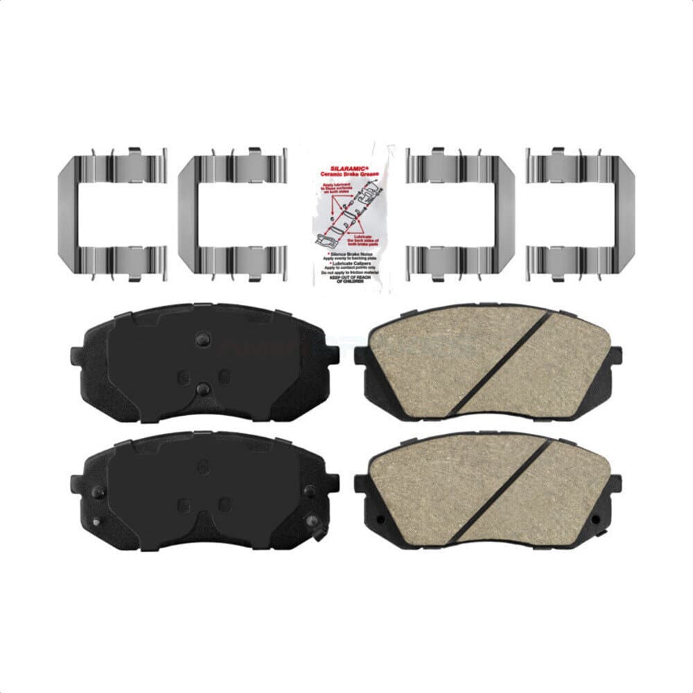 AmeriBRAKES - NWF-PRC1295 - Front Disc Brake Pad image 1