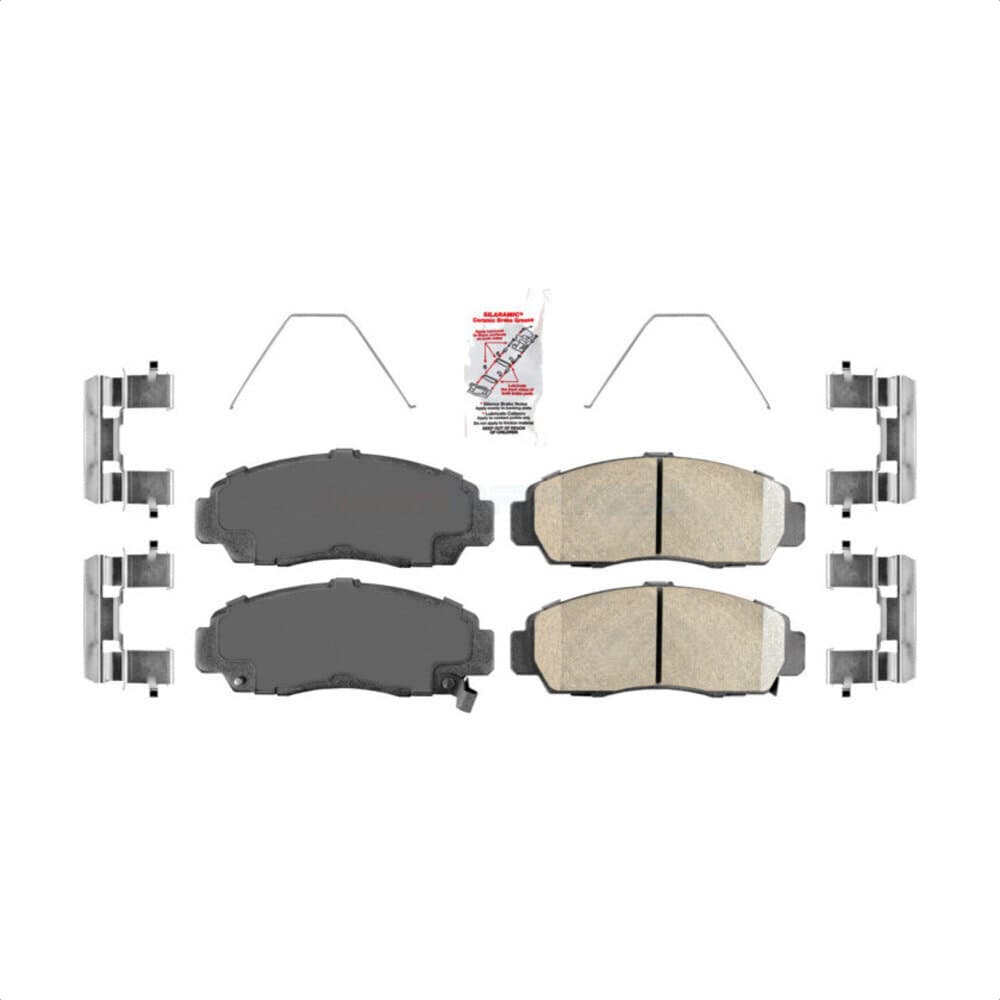 AmeriBRAKES - NWF-PRC1506 - Front Disc Brake Pad image 1