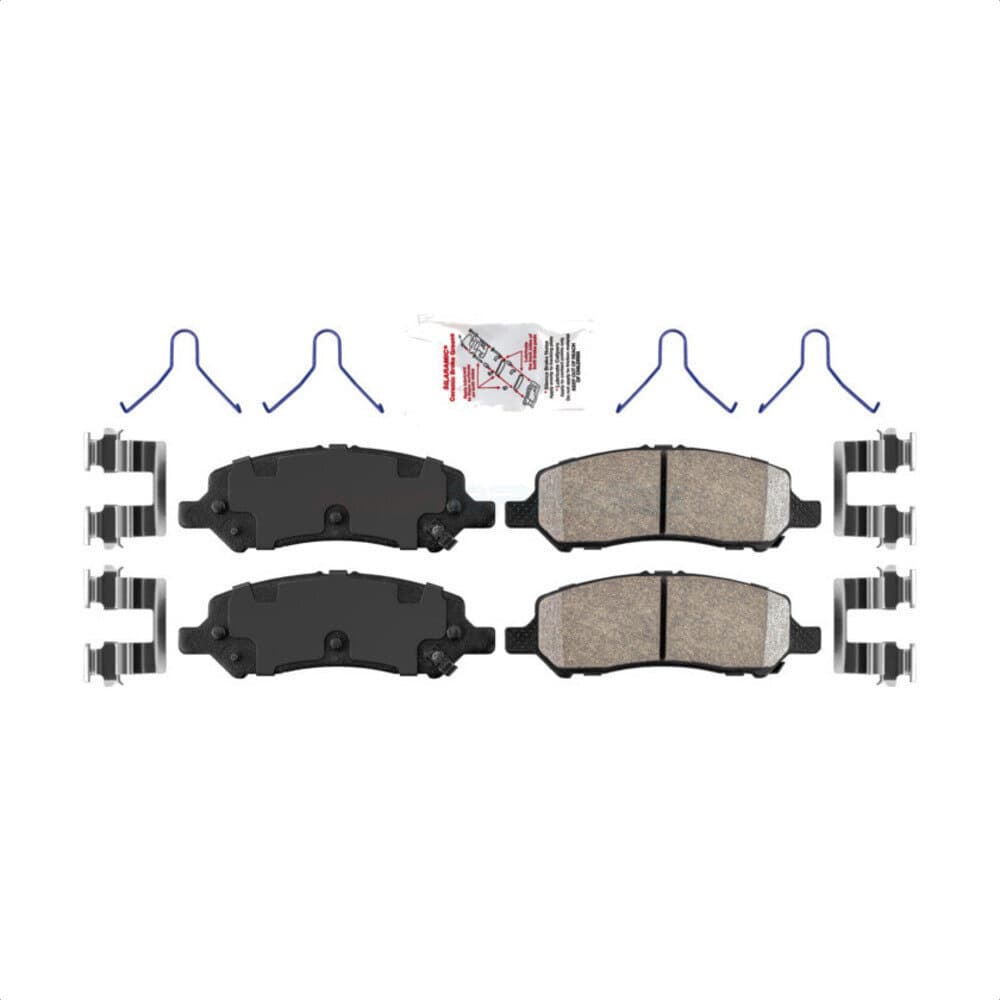 AmeriBRAKES - NWF-PRC1647 - Rear Disc Brake Pad image 1